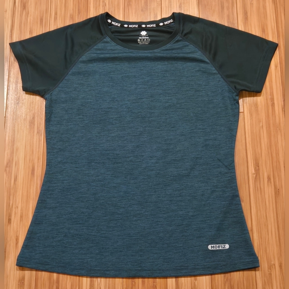 Mofiz Women's Blue Athletic Top